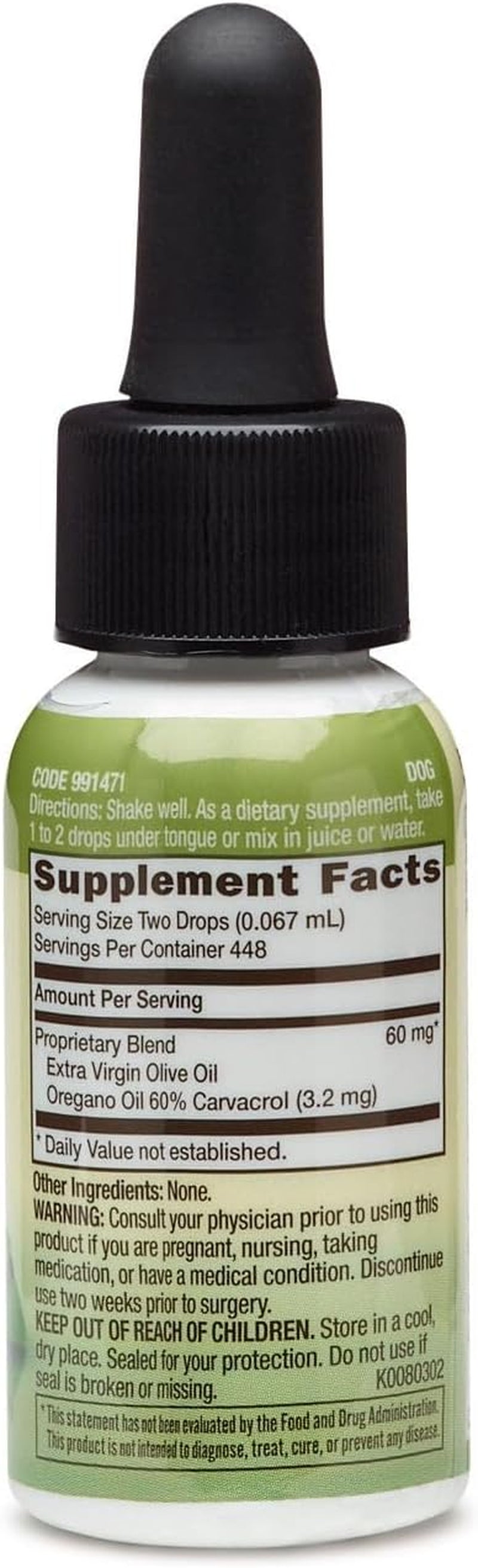 GNC Herbal plus Oil of Oregano Supplement, Vegetarian, Supports General Well-Being, 448 Servings