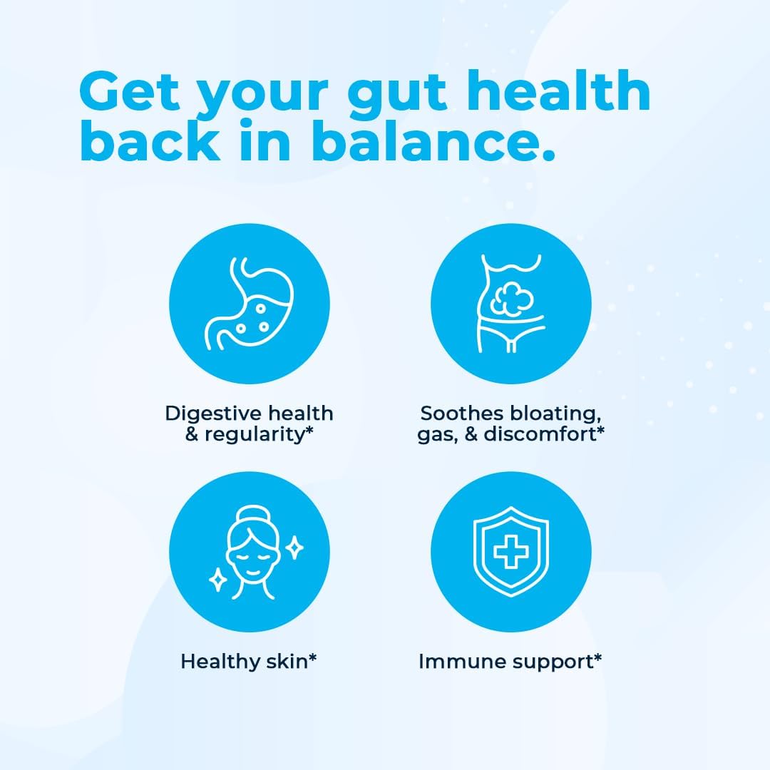 Vitamedica | Daily Balance Probiotic-8 | Probiotic Supplement | 16 Billion Cfus | Gut Health | Digestive, Skin, & Immune Support | Constipation, Diarrhea, Gas & Bloating Relief | Vegan | 60 Count