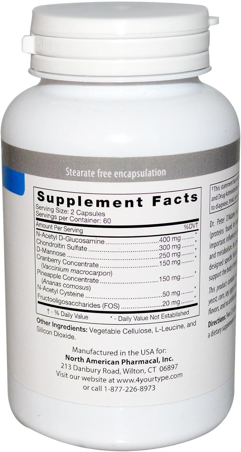 D'Adamo Personalized Nutrition Deflect A, 120 Count