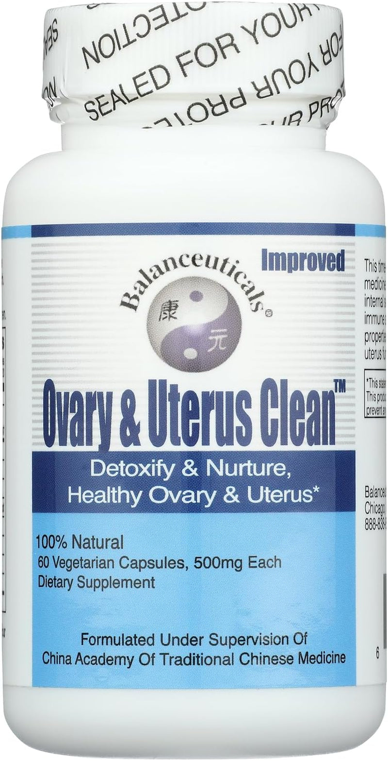 Ovary & Uterus Clean, 500 Mg Dietary Supplement Capsules, 60-Count Bottle