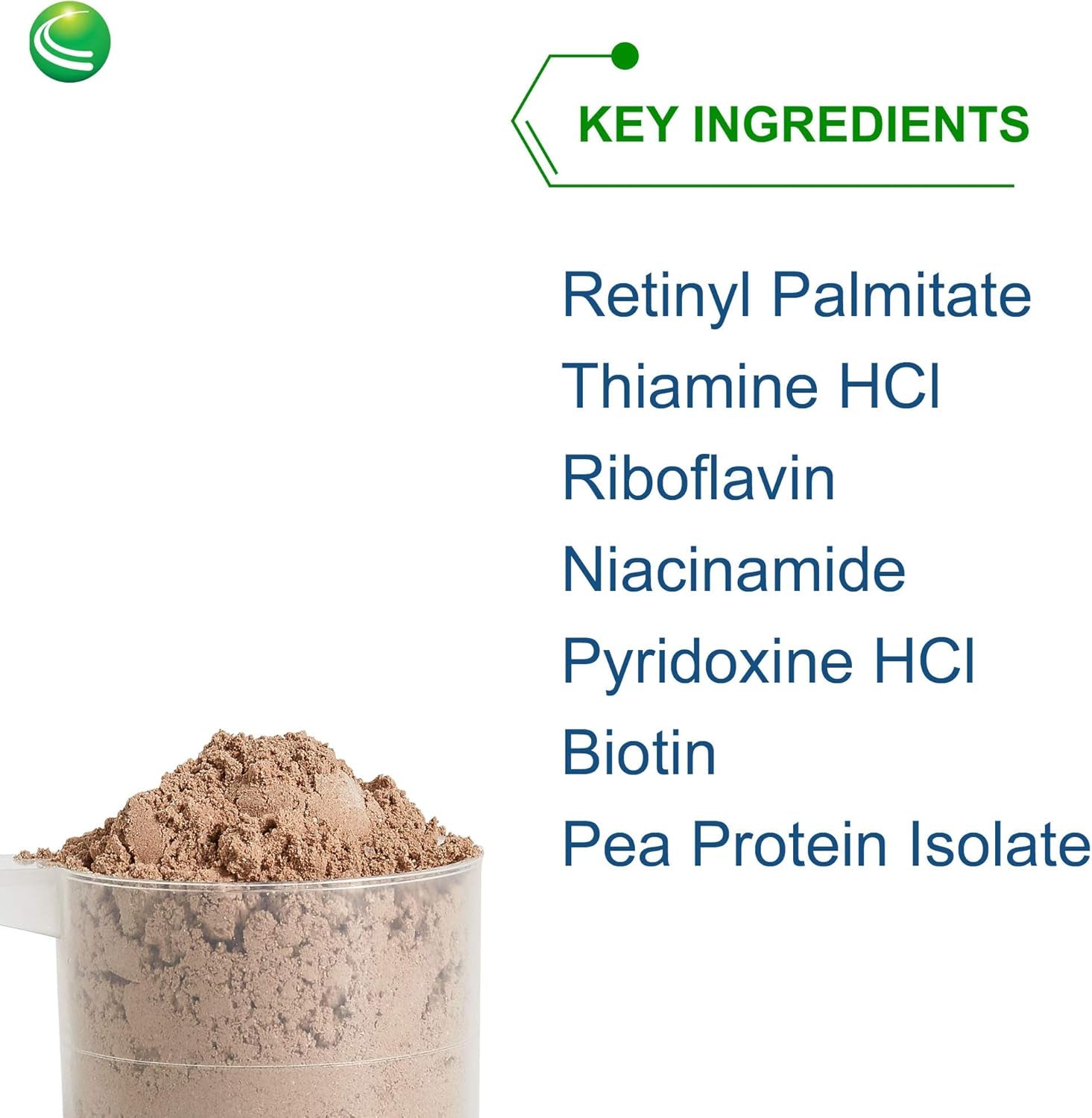 Nutra Biogenesis Ultralean Vegan Chocolate Protein Powder - Plant Based Protein Powder for Men & Women, Lactose Free Pea Protein for Muscle Support with Micronutrients & Vitamins - 1 Lb 5.4 Oz (635 G)