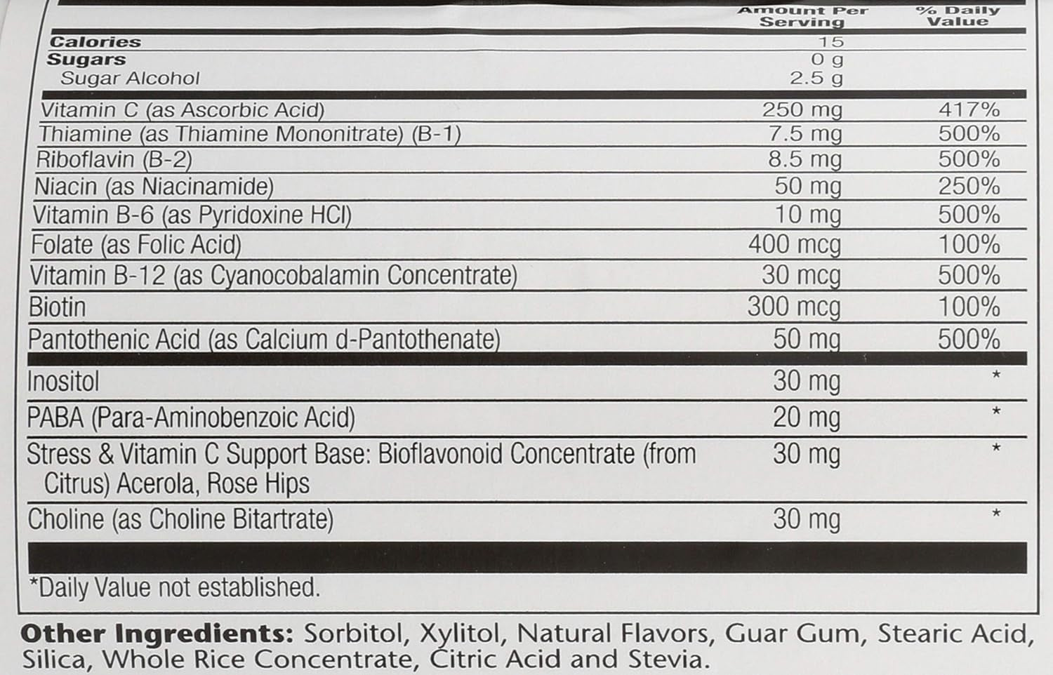 Solaray, High Potency B-Complex Chewable, Natural Strawberry Flavor, 50 Chewables