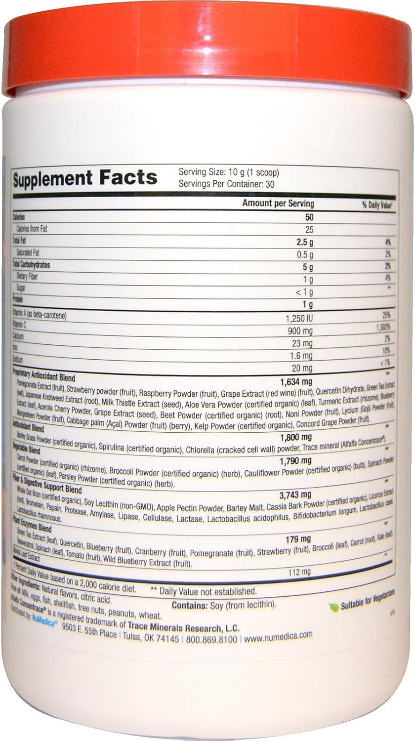 Numedica - Power Greens Berry - 300 Grams / 30 Servings