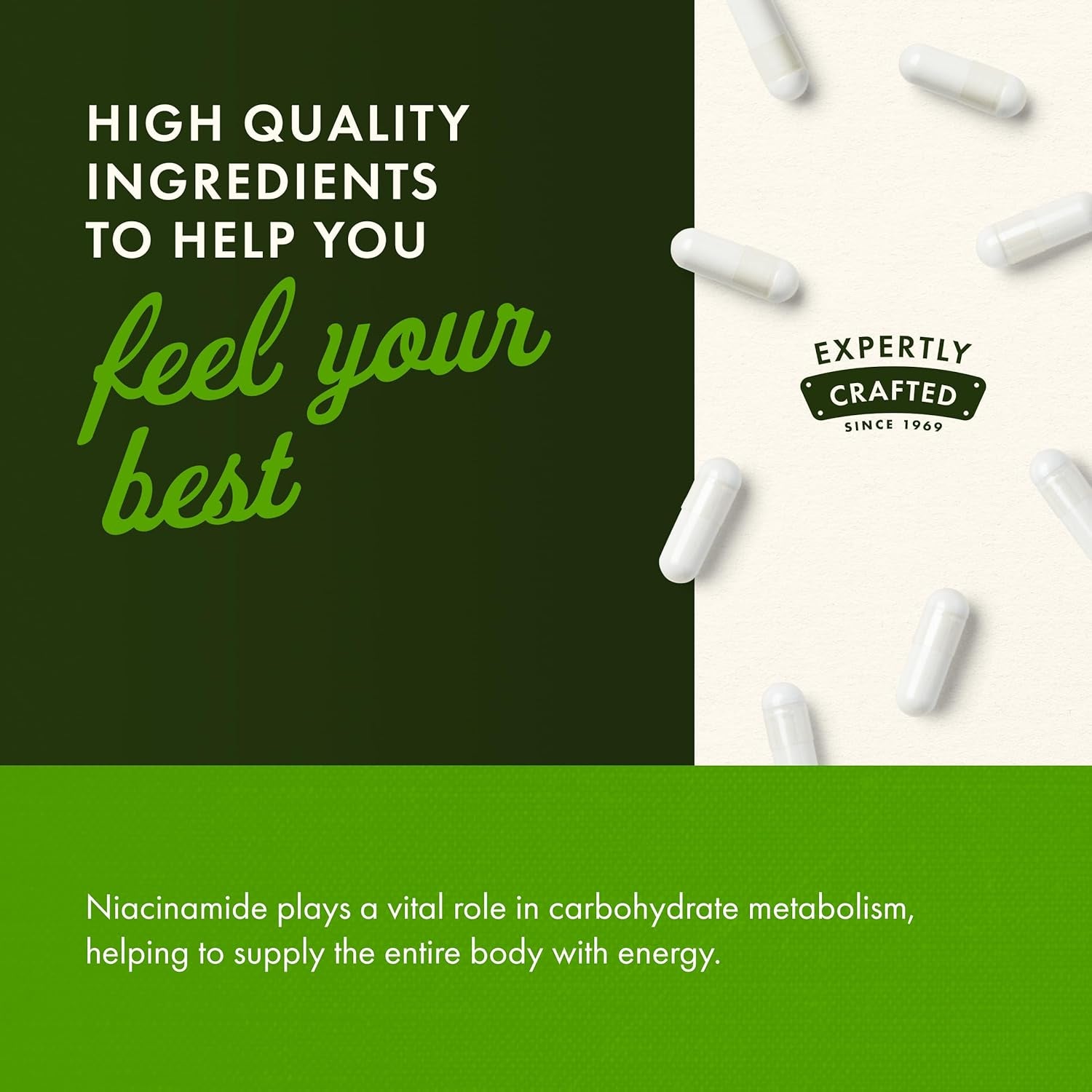 Swanson Niacinamide - Vitamin B3 Supplement Promoting Heart Health & Energy Support - May Support Healthy Joint Function - (250 Capsules, 250Mg Each)