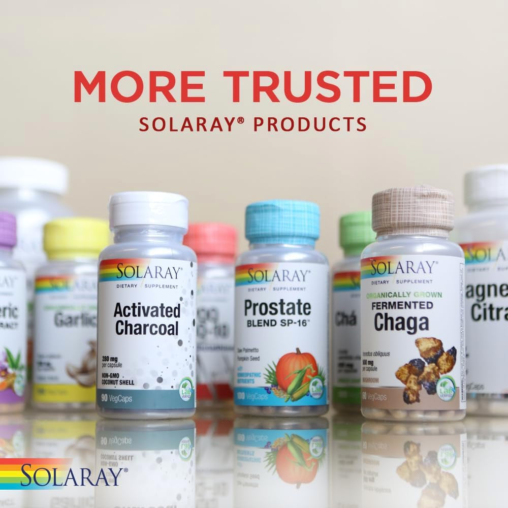 SOLARAY Capryl | Sustained Release Caprylic Acid | Healthy Gastrointestinal Tract Support | 16 Servings | 100 Vegcaps
