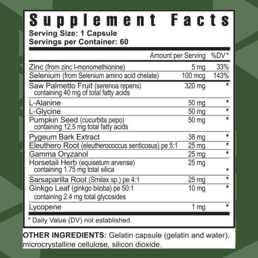 Youngevity Ultimate Prost Fx™ - Saw Palmetto + 9 Herb Blend for Men'S Prostate Health - DHT Support - Urinary and Prostate Supplement - 60 Capsules (Pack of 1)