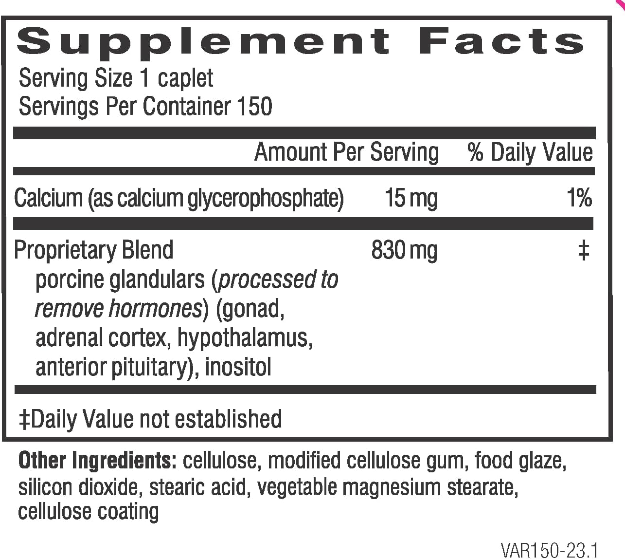 Dr. Wilson'S Adrenal Rebuilder 90 Caplets Multiglandular Including Adrenal Cortex for Adrenal and HPA Axis Support