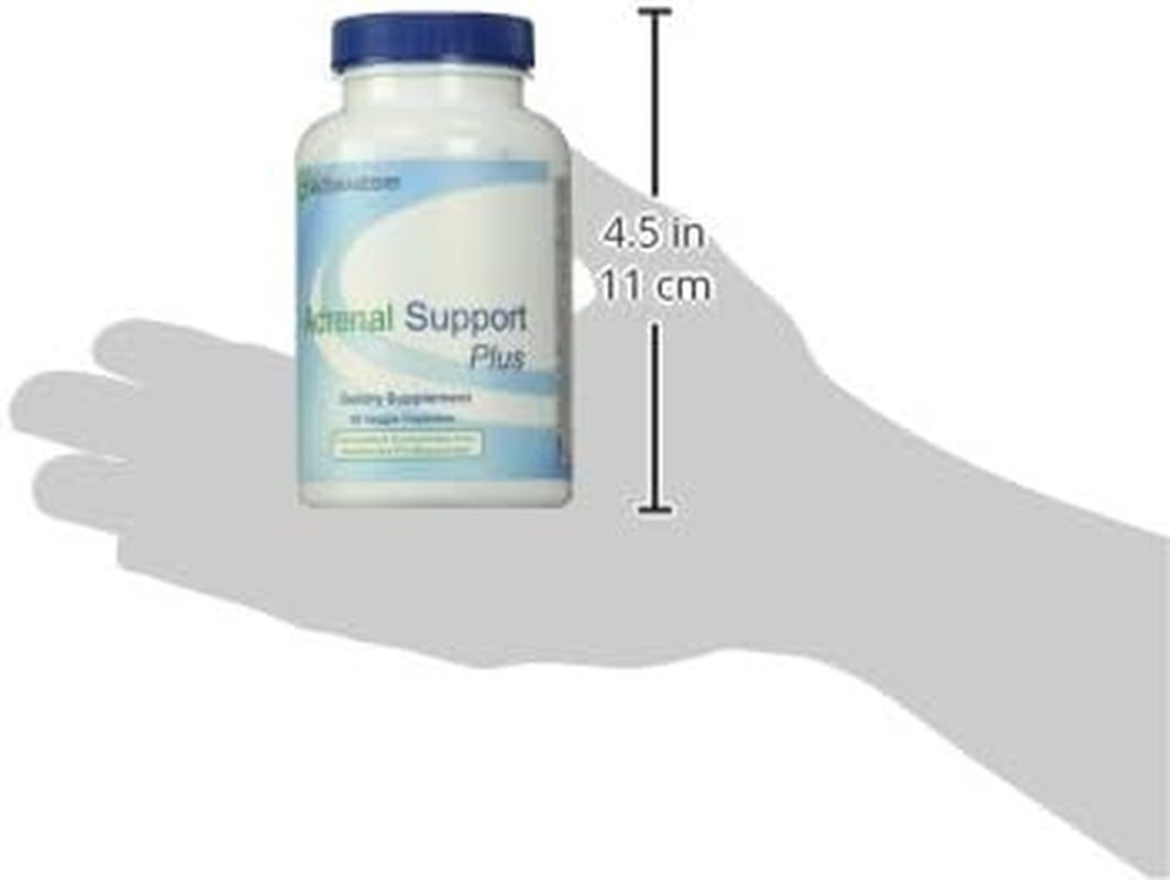 Nutra Biogenesis Adrenal Support plus - Adrenal Support Supplements for Women & Men, Adrenal Complex with Pregnenolone, DHEA & Herbs for Daily Calm, Energy & Focus Support - 60 Capsules