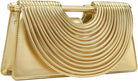 Slouchy PU Leather Woven Cloud Semicircles Bags Women Crossbody Purse Underarm Shoulder Hobo Bag Top Handle Tote Handbag 2025