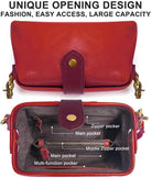 Vintage Doctor Bag Purse for Women – Handmade Leather Shoulder Bag, Retro Crossbody, Small Barrel Travel Handbag