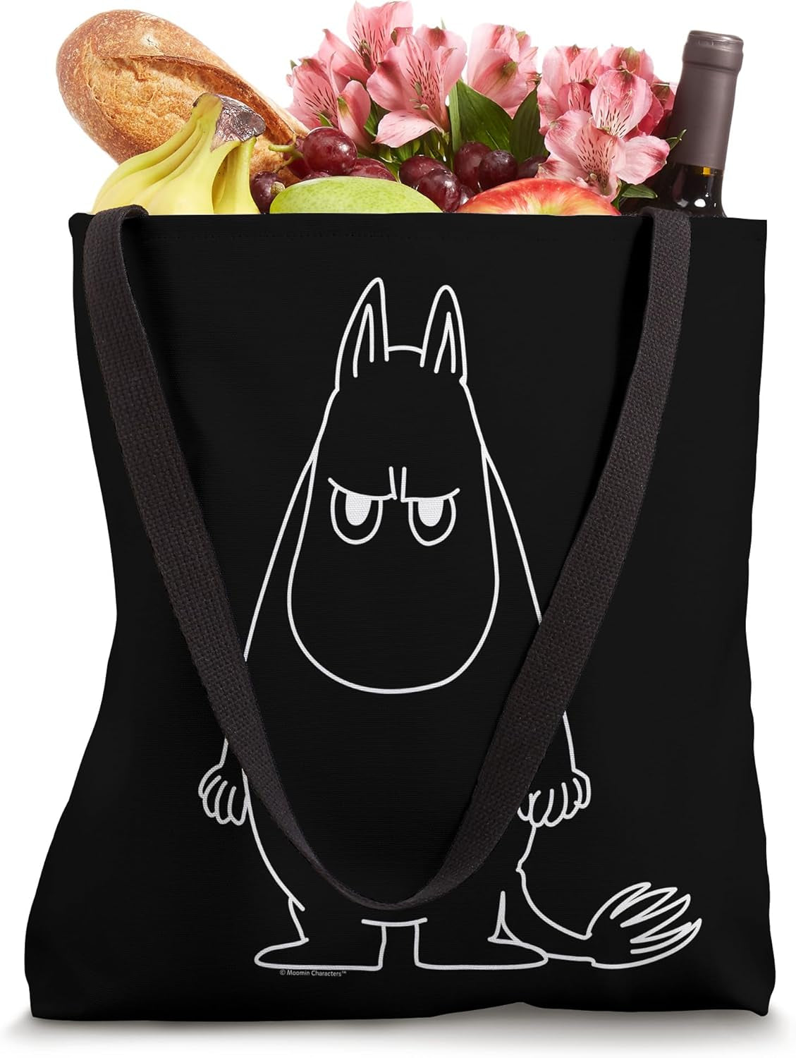 Angry Moomintroll Tote Bag