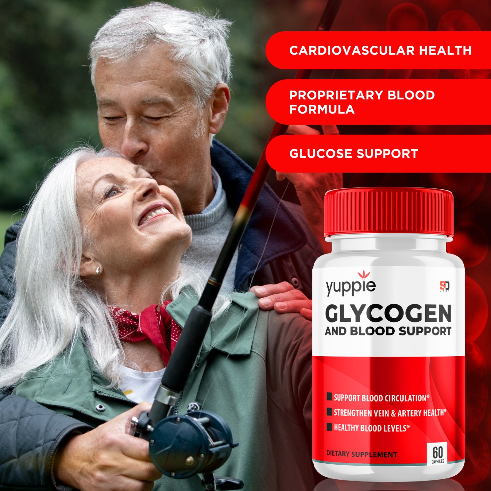 Yuppie Glycogen – Support for Healthy Blood Circulation and Levels (2 Pack)