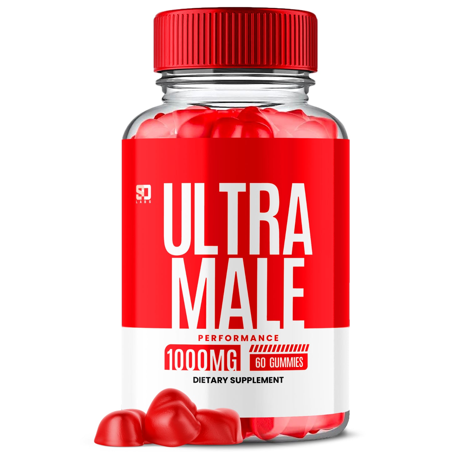 Ultra Male Advanced Gummies - Enhance Vitality and Performance (1 Pack)