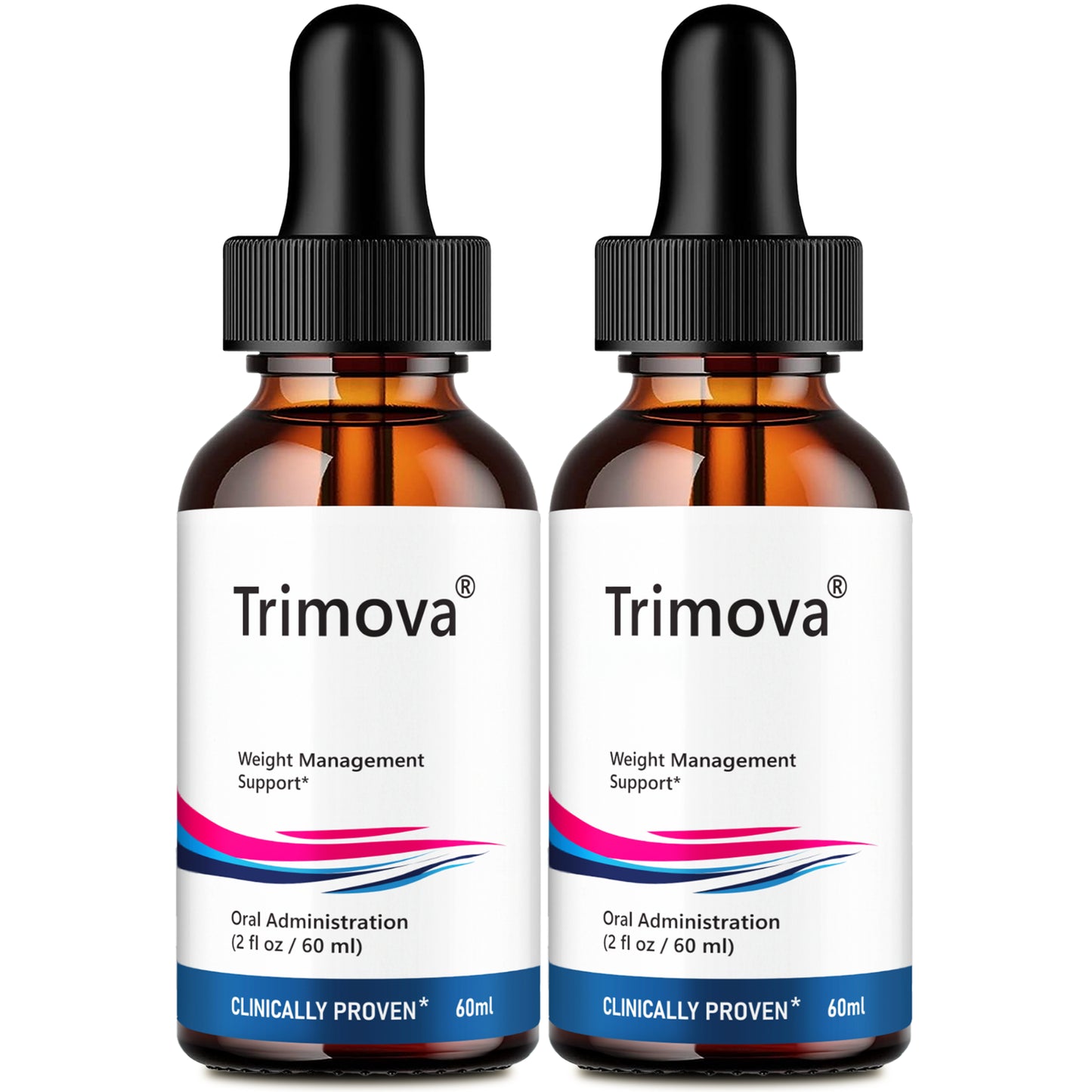 TRIMOVA Drops Weight Management - Metabolism Drops for Men & Women (2 Pack)