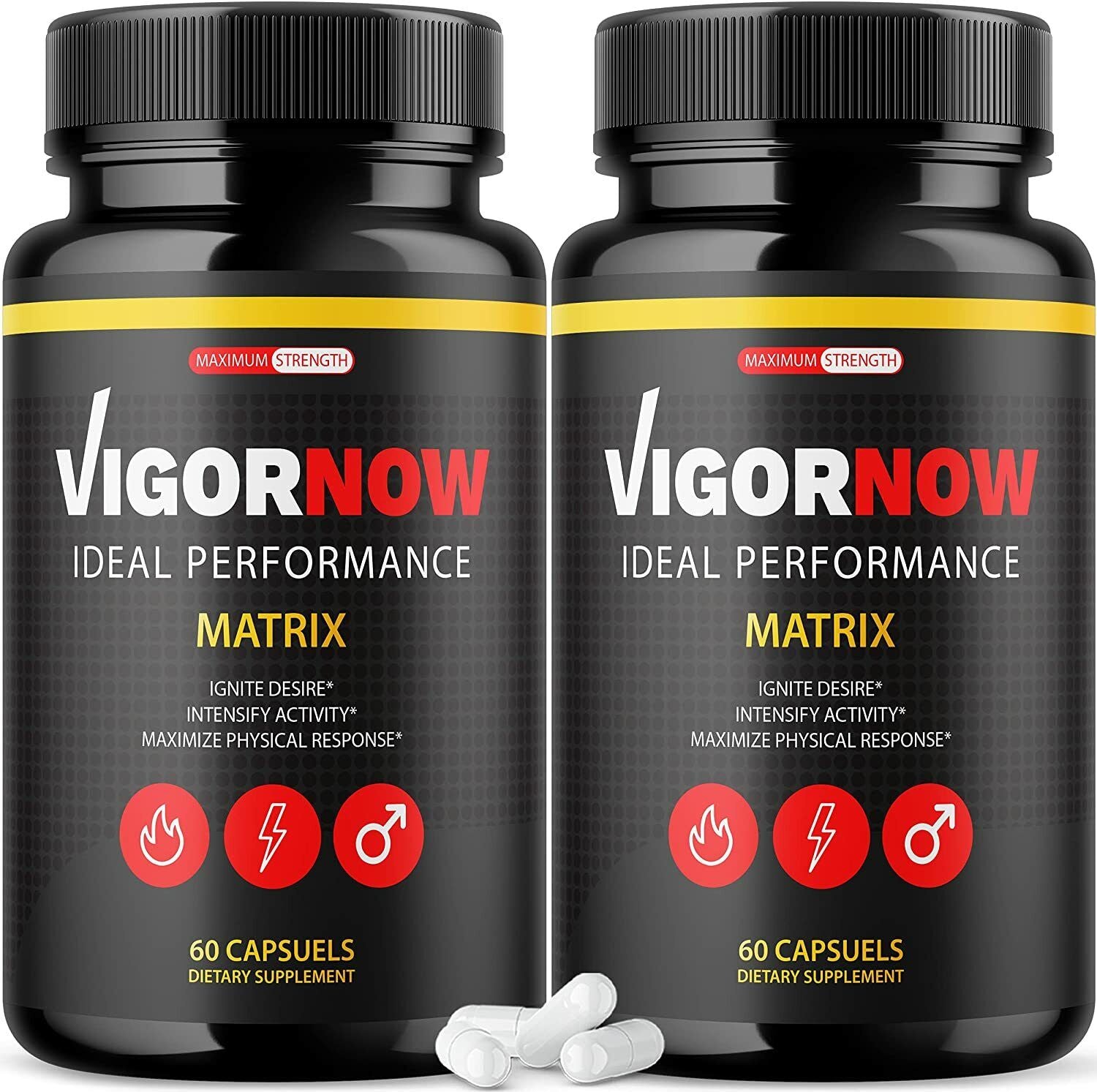 Vigornow Male Performance Matrix Supplement 120 Capsules (2 Pack)