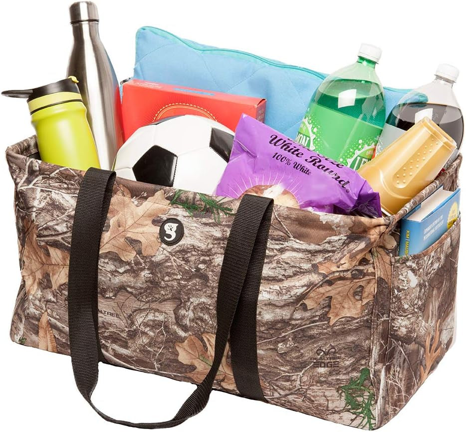 Geckobrands Large Utility Tote - Durable Multipurpose Bag for Beach, Travel, Shopping & Outdoor Activities
