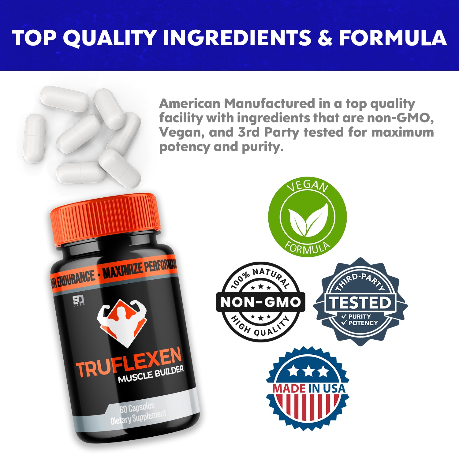 Truflexen - Enhance Endurance and Daily Energy 60 Capsules