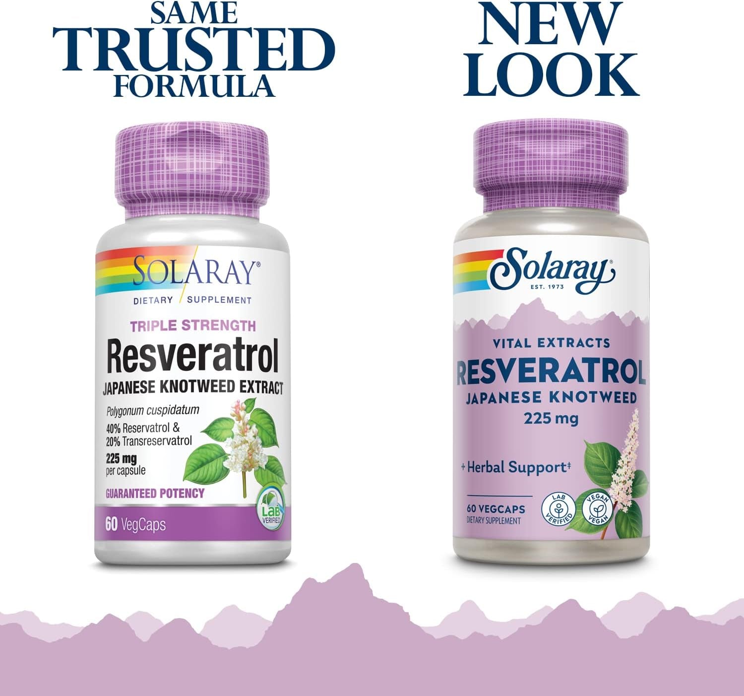 SOLARAY Triple Strength Resveratrol 225Mg Vcapsules | 60 Count