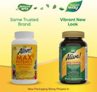 Nature'S Way Alive! Max3 Potency Daily Multivitamin, Methylated B12 and Folate, Ultra Potency B-Vitamins to Support Energy Metabolism*, 180 Tablets