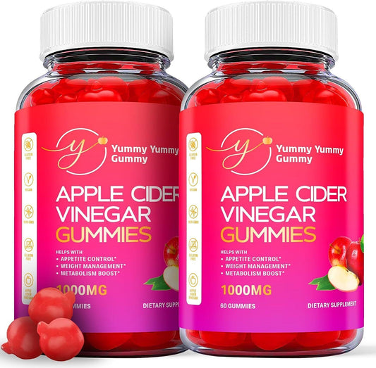 Yummy Yummy Keto Gummies - Yummy Yummy ACV Gummys Weight Loss OFFICIAL - 2 Pack