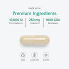 Vitanica Opti-Recovery, Pre & Post Surgery Support, Wound Care, BBL, Tummy Tuck, C Section & Postpartum Vitamin Essentials Healing Support, Scar, Shoulder, Hysterectomy, Breast & Lipo, Vegan, 60 Caps