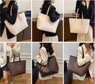 Women'S Shoulder Bag, Large Capacity Hand-Held Bags, Trendy Designer Bag for Teens