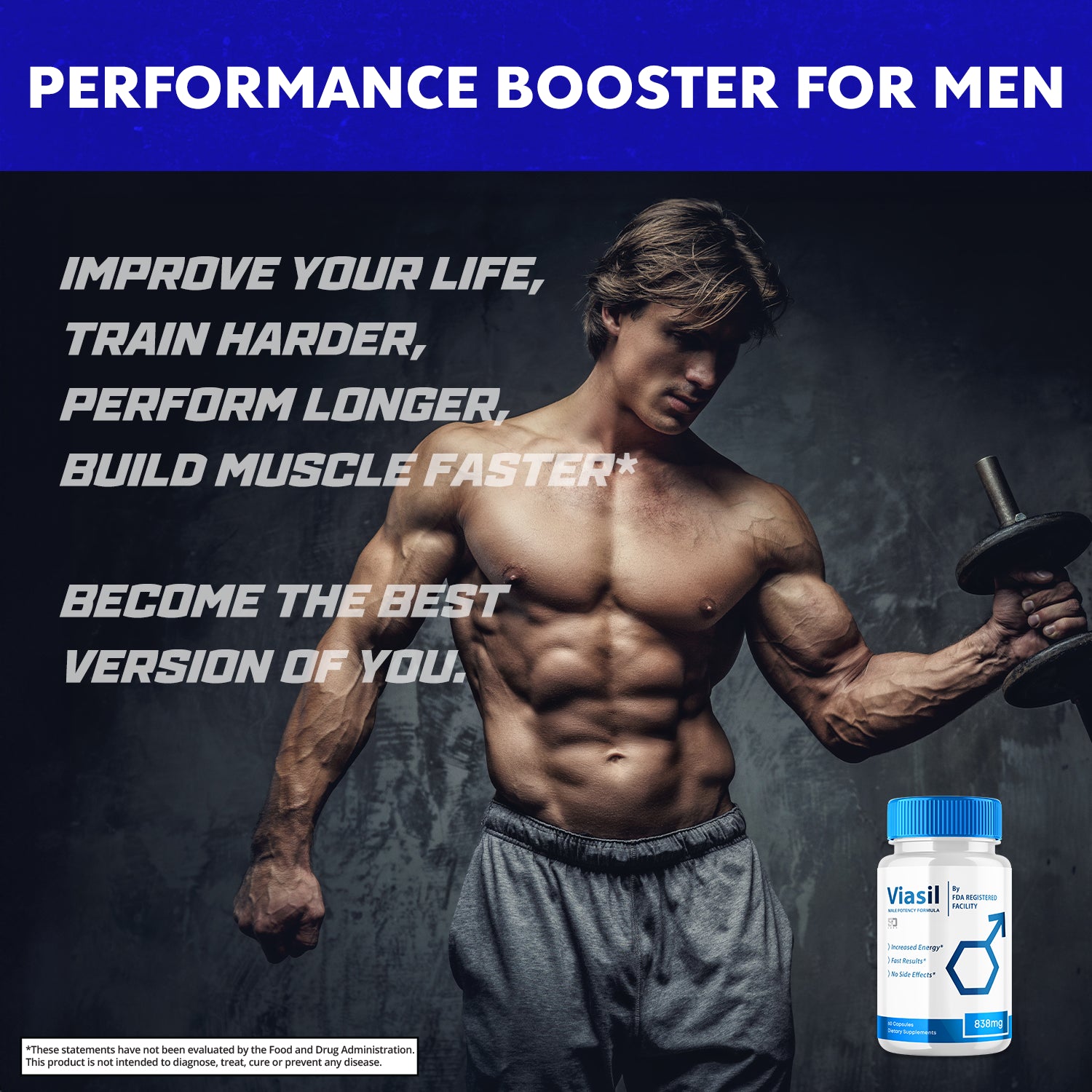 Viasil Male Pills – Boost Performance and Enhance Vitality (5 Pack)