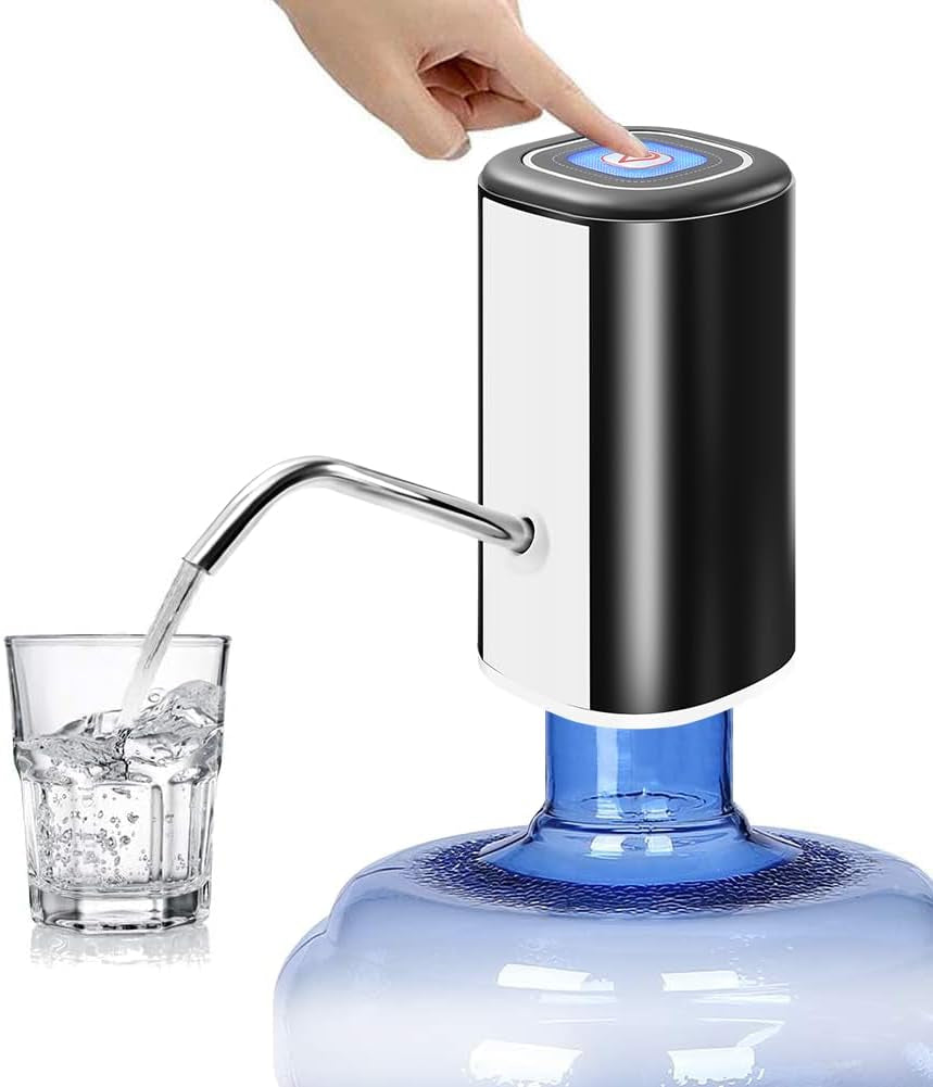 Water Bottle Pump 5 Gallon USB Charging Automatic Drinking Portable Electric Water Dispenser/Switch