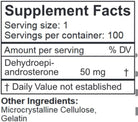 Lifelink DHEA Monodea (Dehydroepiandrosterone) | 50 Mg X 100 Capsules | Hormone Support, Anti- Aging | Made in the USA