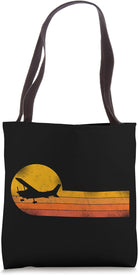 Airplane Pilot Vintage Tote Bag