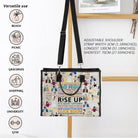 FOTAP Musical Movie Quotes Tote Bag Musical Inspire Shoulder Bag Drama Musical Lover Gift
