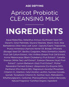 Andalou Naturals Age Defying Apricot Probiotic Cleansing Milk | Gentle Daily Hydrating Face Cleanser for Dry, Dehydrated Skin| with Fruit Stem Cell Complex | 6 Fl Oz