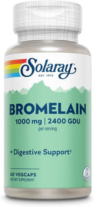 Solaray - Bromelain Extra Strength 500 Mg. - 60 Capsules
