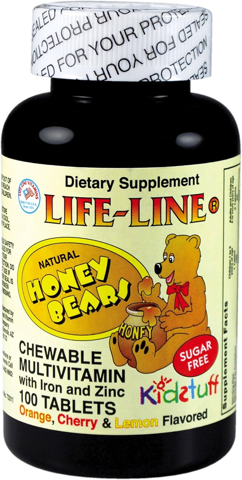 LIFE-LINE HONEY BEARS W/FE CW 100