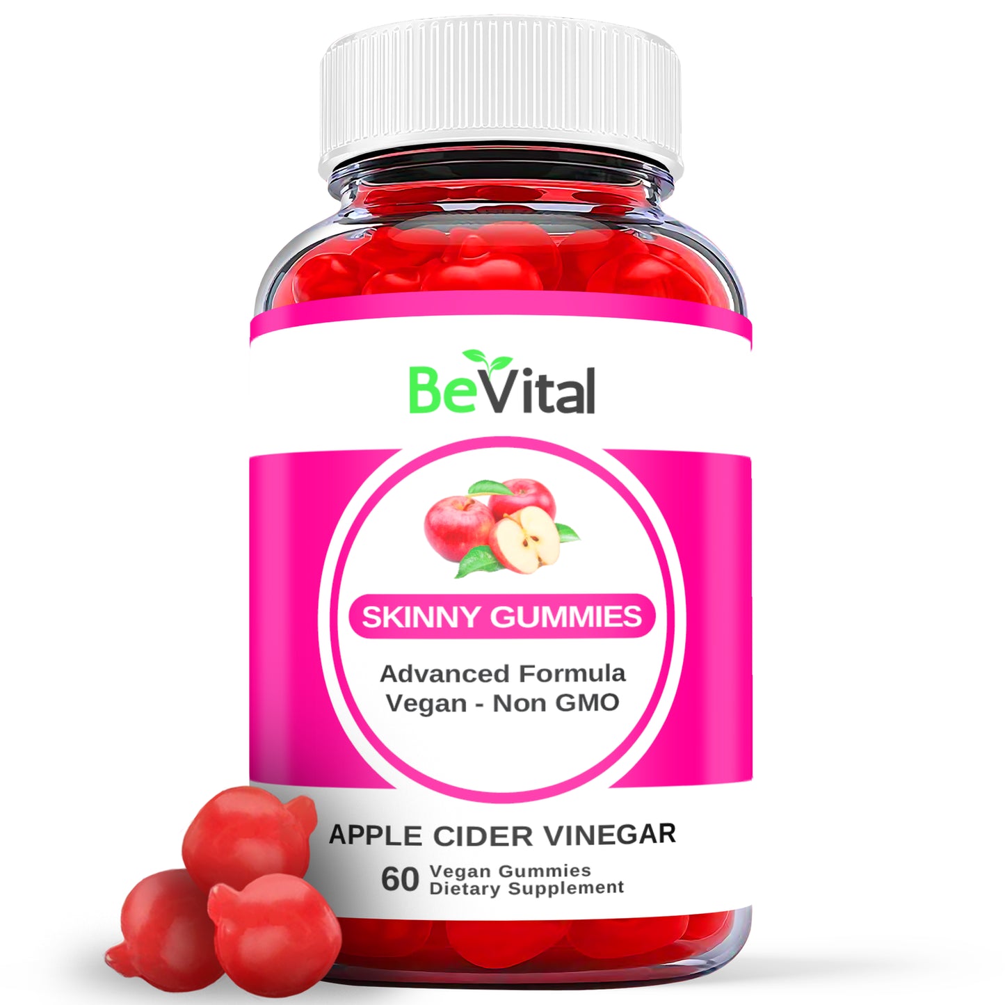 (1 Pack) Be Vital Keto ACV Gummies - Be Vital Keto Gummies, Weight Loss-60 Gums