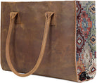Leather Shoulder Bag Tote for Women Purse Satchel Travel Bag Shopping Carry Messenger Multipurpose Handbag