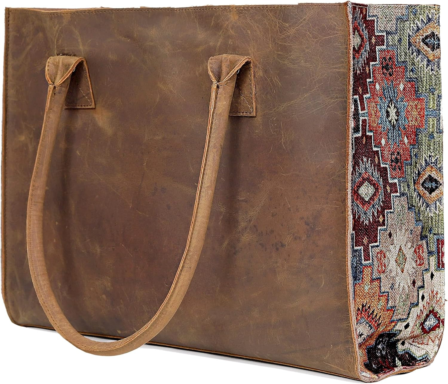 Leather Shoulder Bag Tote for Women Purse Satchel Travel Bag Shopping Carry Messenger Multipurpose Handbag