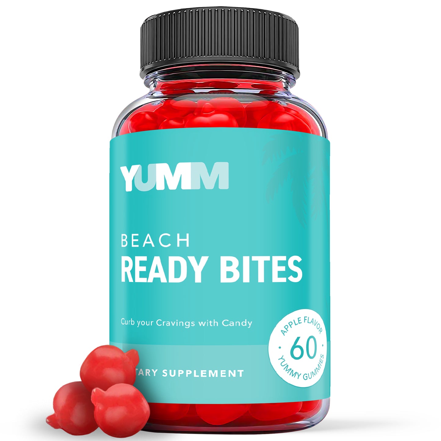 Yumm Beach Ready Bites Gummies - Keto ACV Gummies for Weight Loss (1 Pack)