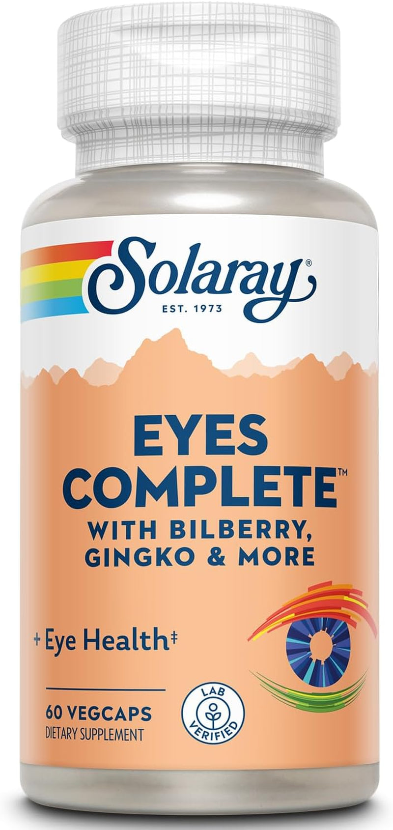 SOLARAY Eyes so Healthy Vegetarian Capsules, 60 Count