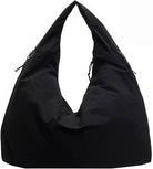 2025 New Women'S Solid Color Draped Tote Bag,Slouchy Hobo Bag for Women,Large Capacity Fashion Versatile Shoulder Bag