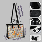 VAMSII Lady Tote Bag Lady Dog Shoulder Bag Lady Fans Merchandise Lady Dog