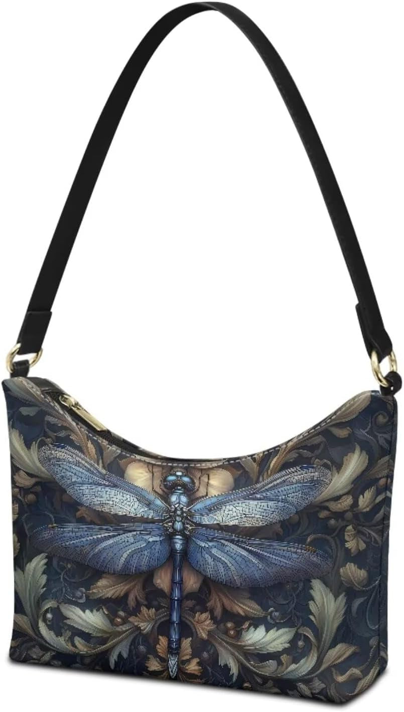 Underarm Shoulder Bag for Women Clutch Purse Handbag Pu Leather Tote Hobo Bag with Zipper Closure