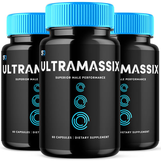 Ultramassix Male Pills Supports Energy, Performance and Vitality (3 Pack)