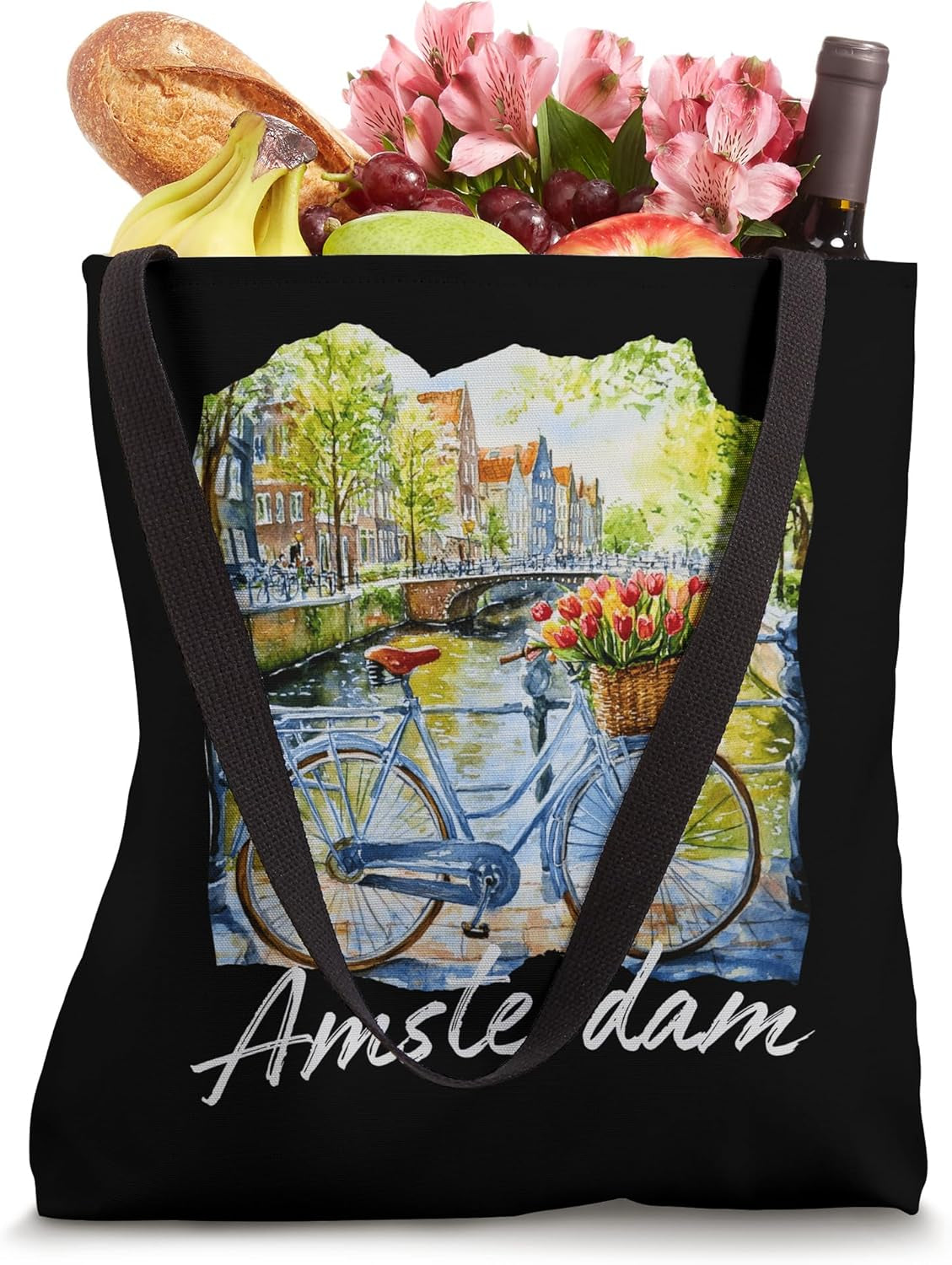 Amsterdam Painting / Amsterdam Tote Bag