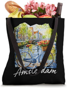 Amsterdam Painting / Amsterdam Tote Bag