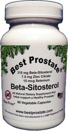 ® Beta-Sitosterol Formula - Results without a Prescription. It'S All Natural, No Binders, No Fillers, or Unproven Ingredients. Non-Gmo, Soy-Free, Gluten Free
