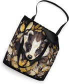 Badger Pattern Tote Bag