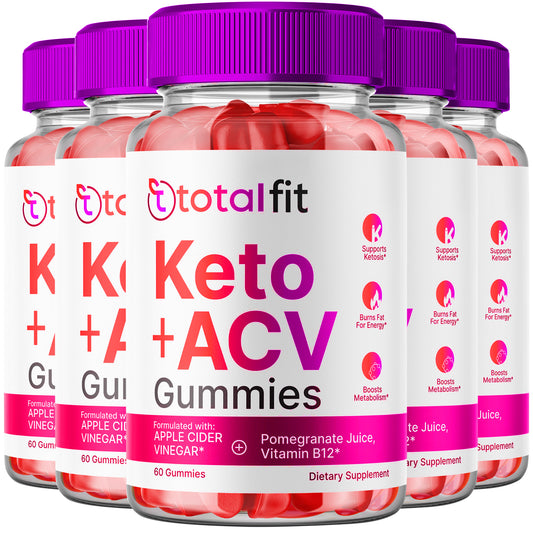 Total Fit ACV Gummies - Official Formula (5 Pack)