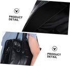 Shoulder PU Commuter Bag Japanese Uniform Briefcase for Men Women Durable Portable Tote with Non Slip Foot Nails and Strong Strap Handle Clean Aesthetic Design