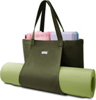Yoga Bags for Women with Yoga Mats Bags Carrier Carryall Canvas Tote for Pilates Shoulder for Travel Office Beach Workout